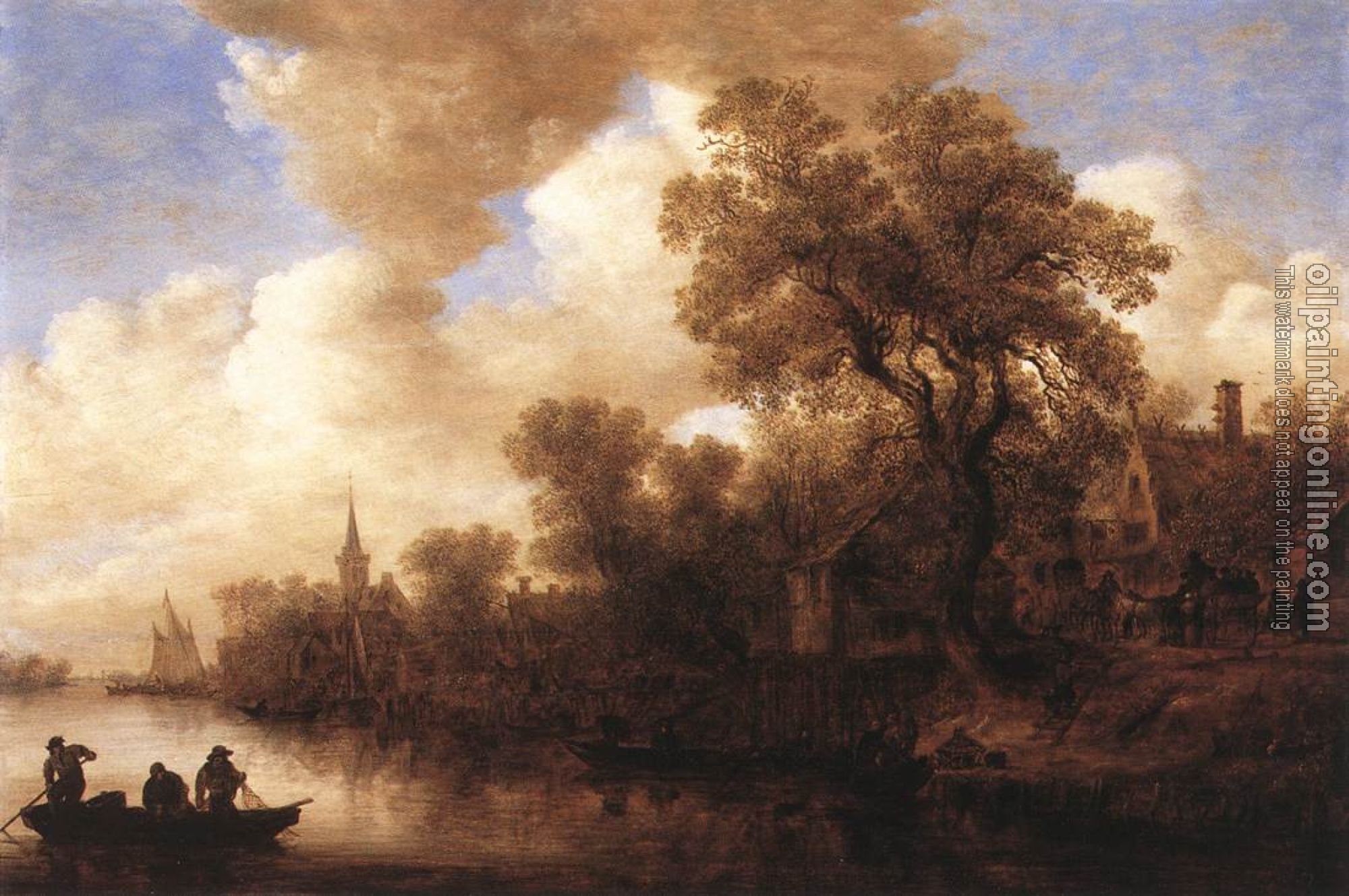 Goyen, Jan van - River Scene